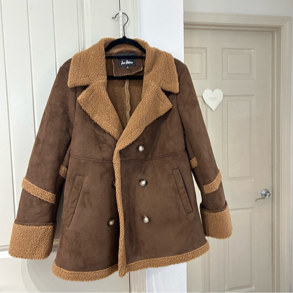 Penny Lane Shearling Coat Sam Edelman